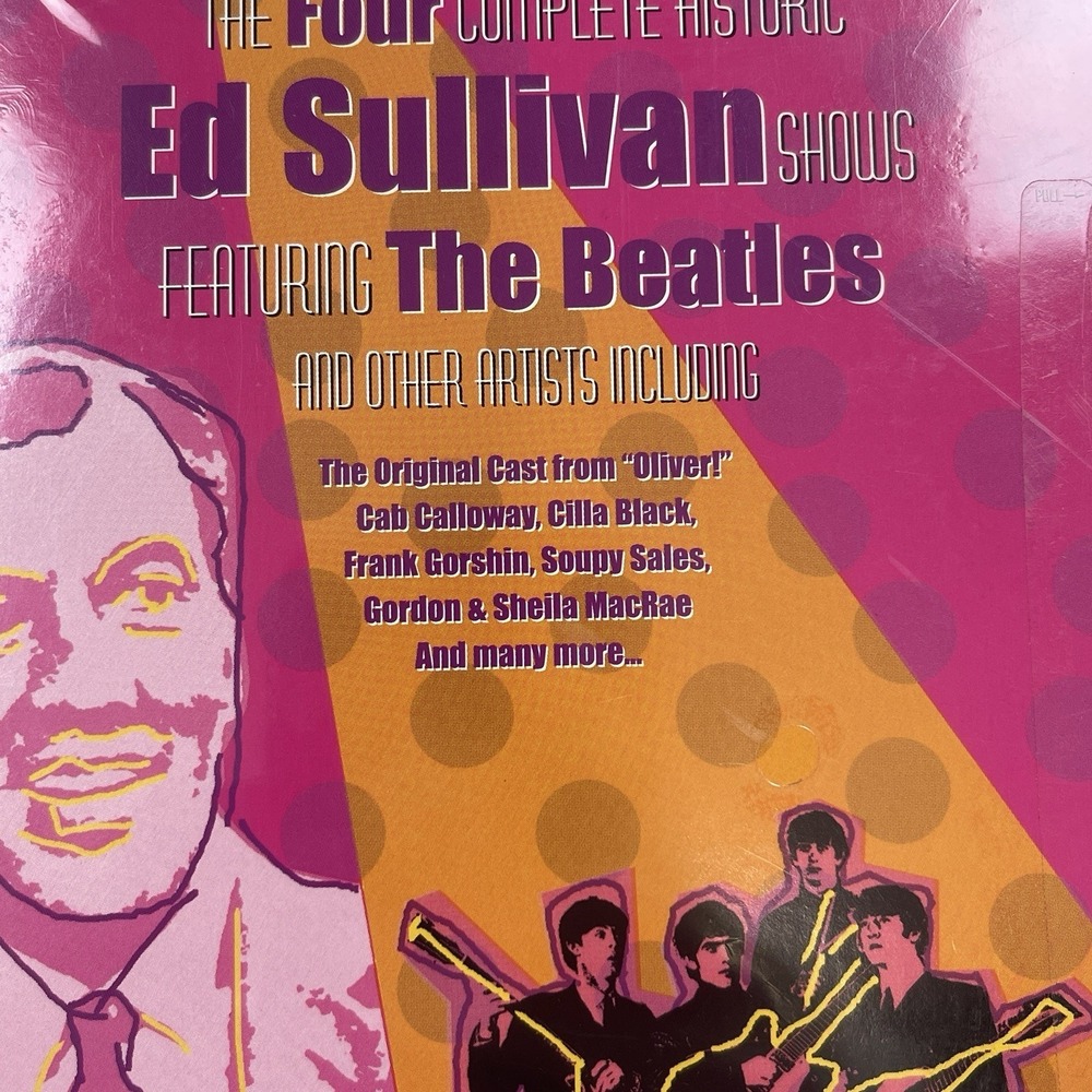 Four Complete Historic Ed Sullivan Shows Featuring (DVD)‎ The Beatles